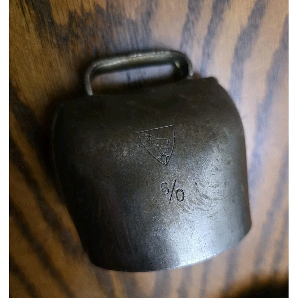 Vintage Bulle Size 6/0 J Firman Swiss Made Cowbell /Goat Bell